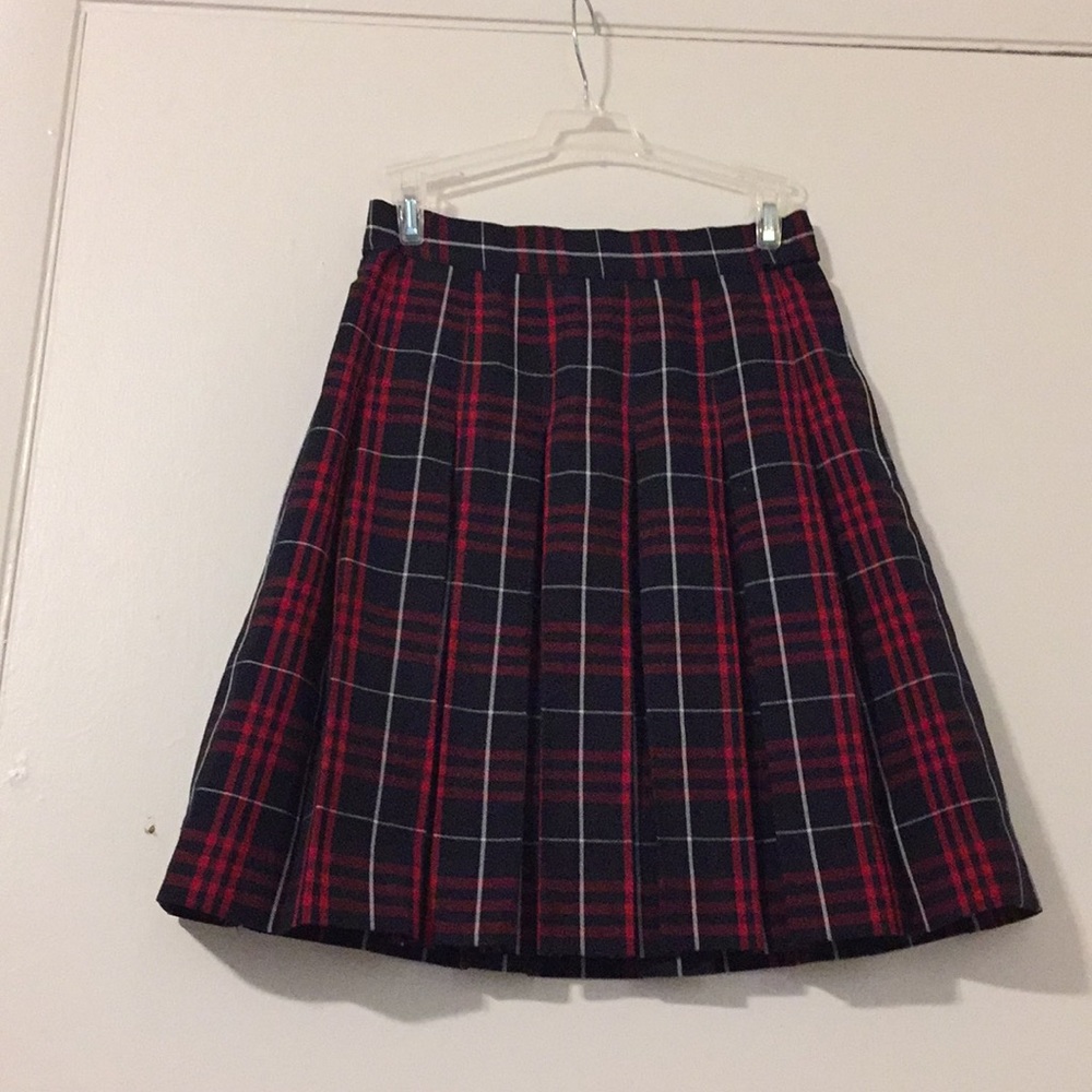 Plaid Uniform Skirt